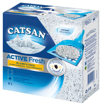 3x8 l Catsan Active Fresh macskaalom - Kisállat kiegészítők webáruház - állateledelek