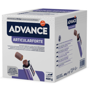 2x400g Advance Articular Forte Supplement étrend-kiegészítő eledel kutyáknak - Kisállat kiegészítők webáruház - állateledelek