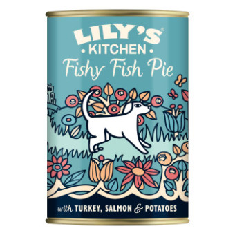 400g Lily's Kitchen gabonamentes menü kutyáknak nedves kutyatáp - Pulyka