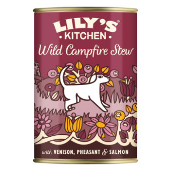 400g Lily's Kitchen gabonamentes menü kutyáknak nedves kutyatáp - Vad