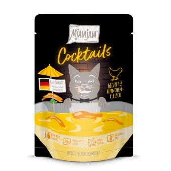 40x40g MjAMjAM Cocktails csirke nedves macskatáp - Kisállat kiegészítők webáruház - állateledelek