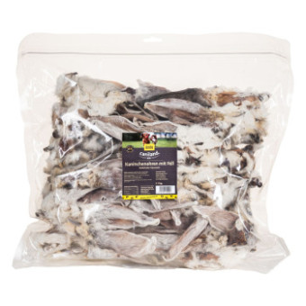 3x1kg Caniland szőrös nyúlfülek kutyasnack - Kisállat kiegészítők webáruház - állateledelek