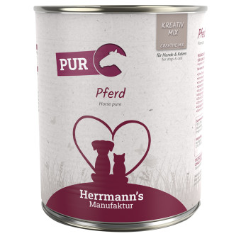 24x800g Hermann's Kreatix Mix ló étrend-kiegészítő eledel kutyáknak - Kisállat kiegészítők webáruház - állateledelek