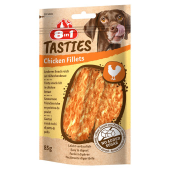 6x85g 8in1 Tasties csirkefilé - Kisállat kiegészítők webáruház - állateledelek