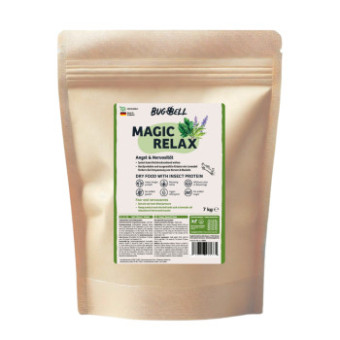 4x7kg BugBell Magic Relax száraz kutyaeledel - Kisállat kiegészítők webáruház - állateledelek