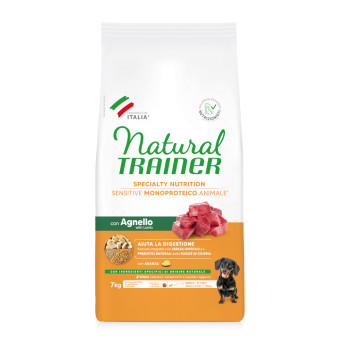 2x7kg Natural Trainer Sensitive Adult Small & Toy bárány száraz kutyatáp - Kisállat kiegészítők webáruház - állateledelek