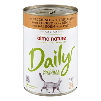 Almo Nature Daily Menu gazdaságos csomag 24 x 400 g - Pulyka - Kisállat kiegészítők webáruház - állateledelek