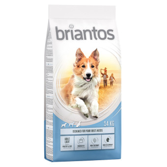Briantos száraztáp gazdaságos csomagban - Adult Light Weight csirke & rizs (2 x 14 kg) - Kisállat kiegészítők webáruház - állateledelek