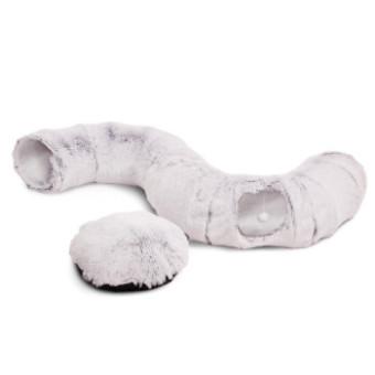 Canadian Cat Company Donut alagút fekvőpárnával macskáknak - Kb. Ø 80 x M 26 cm - Kisállat kiegészítők webáruház - állateledelek