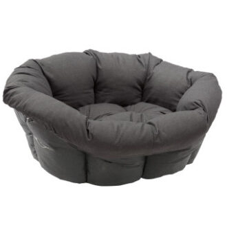 Ferplast Siesta Deluxe kutyakosár+antracit ágybetét