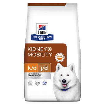 4kg Hill's PD Canine k/d+Mobility száraz kutyatáp - Kisállat kiegészítők webáruház - állateledelek