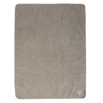 Nomad Tales Blush vízálló Taupe takaró 140 x 105 cm kutyáknak