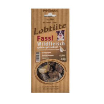Petman Lobtüte Fass! szárított vadhús (10x80g) kutya
