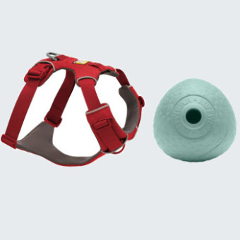 Ruffwear Front Range kutyahám+Huckama kutyajáték ingyen - Kisállat kiegészítők webáruház - állateledelek