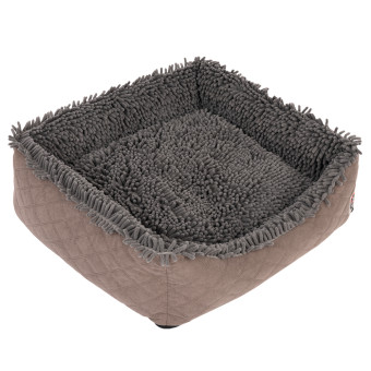 TIAKI Chenille kutyaágy- H 65 x Sz 60 x M 18 cm - Kisállat kiegészítők webáruház - állateledelek