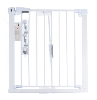 TIAKI fehér kutyarács 7 cm-es hosszabbítással- Magasság 76 cm