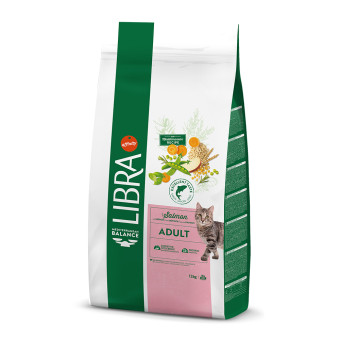 2x12kg Libra Cat Adult lazac száraz macskatáp - Kisállat kiegészítők webáruház - állateledelek