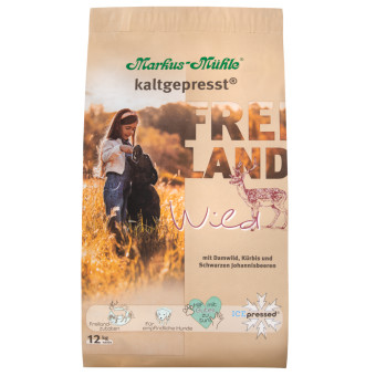 2x12kg Markus-Mühle szabad tartású vad száraz kutyatáp - Kisállat kiegészítők webáruház - állateledelek