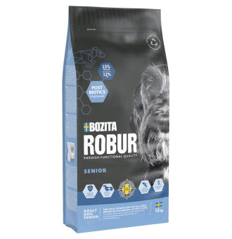 2x12kg Senior Bozita Robur Senior száraz kutyatáp - Kisállat kiegészítők webáruház - állateledelek
