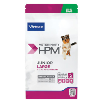 2x12kg Virbac Veterinary HPM Junior Dog Special Large száraz kutyatáp - Kisállat kiegészítők webáruház - állateledelek