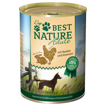 12x400g Best Nature Dog Adult Nyúl