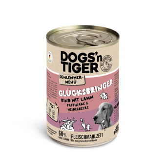 12x400g Dogs'n Tiger ínyenc menü Marha