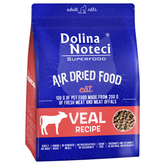 2 x 1 kg | Dolina Noteci Superfood Feline borjúhússal