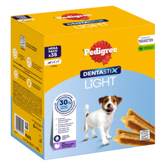 140db Pedigree Dentastix Light: Dental Chews kistestű kutyáknak (5-10 kg) kutyasnack - Multipack (140 darab) - Kisállat kiegészítők webáruház - állateledelek