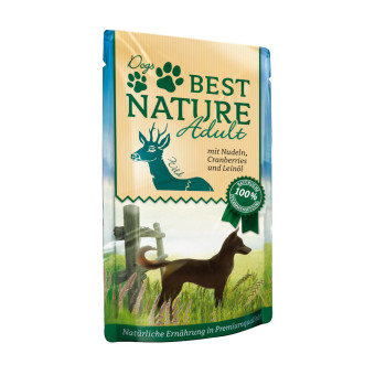 24x150g Best Nature Adult Dog Vad & tészta nedves kutyatáp - Kisállat kiegészítők webáruház - állateledelek