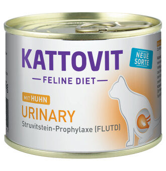 24x185g Kattovit Urinary nedves macskatáp-csirke - Kisállat kiegészítők webáruház - állateledelek