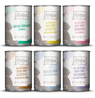 24x400g MjAMjAM vegyes csomag nedves macskatáp - Kisállat kiegészítők webáruház - állateledelek