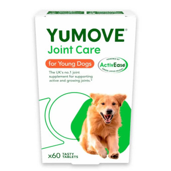 2x60 tabletta YuMOVE Joint Care Young Dogs étrend-kiegészítő kutyáknak - Kisállat kiegészítők webáruház - állateledelek