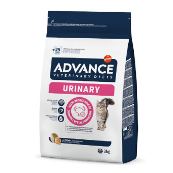 3kg Advance Veterinary Diets Urinary Feline száraz macskatáp - Kisállat kiegészítők webáruház - állateledelek