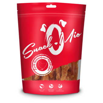 4x500g SnackOMio omlós csirkemellfilé-csíkok kutyasnack - Kisállat kiegészítők webáruház - állateledelek
