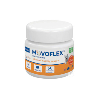 60g Virbac Movoflex Soft Chews Joint and Mobility Support kutya vitamin - Kisállat kiegészítők webáruház - állateledelek