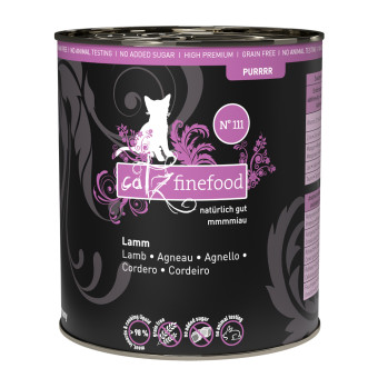 6x800g catz finefood nedves macskatáp - No. 111. bárány - Kisállat kiegészítők webáruház - állateledelek