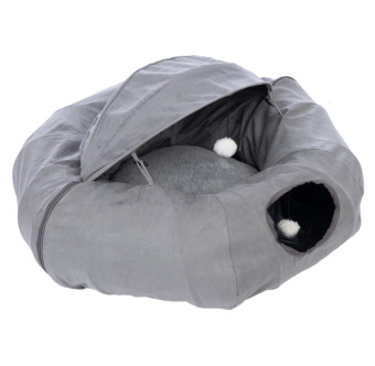 Modern Living Tromsø fánkos macskaalagút - Ø 90 x M 62 cm - Kisállat kiegészítők webáruház - állateledelek