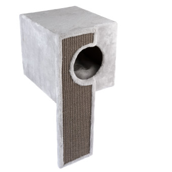 TIAKI Ivy puha macskakuckó polcra macskáknak - Szürke - Kisállat kiegészítők webáruház - állateledelek