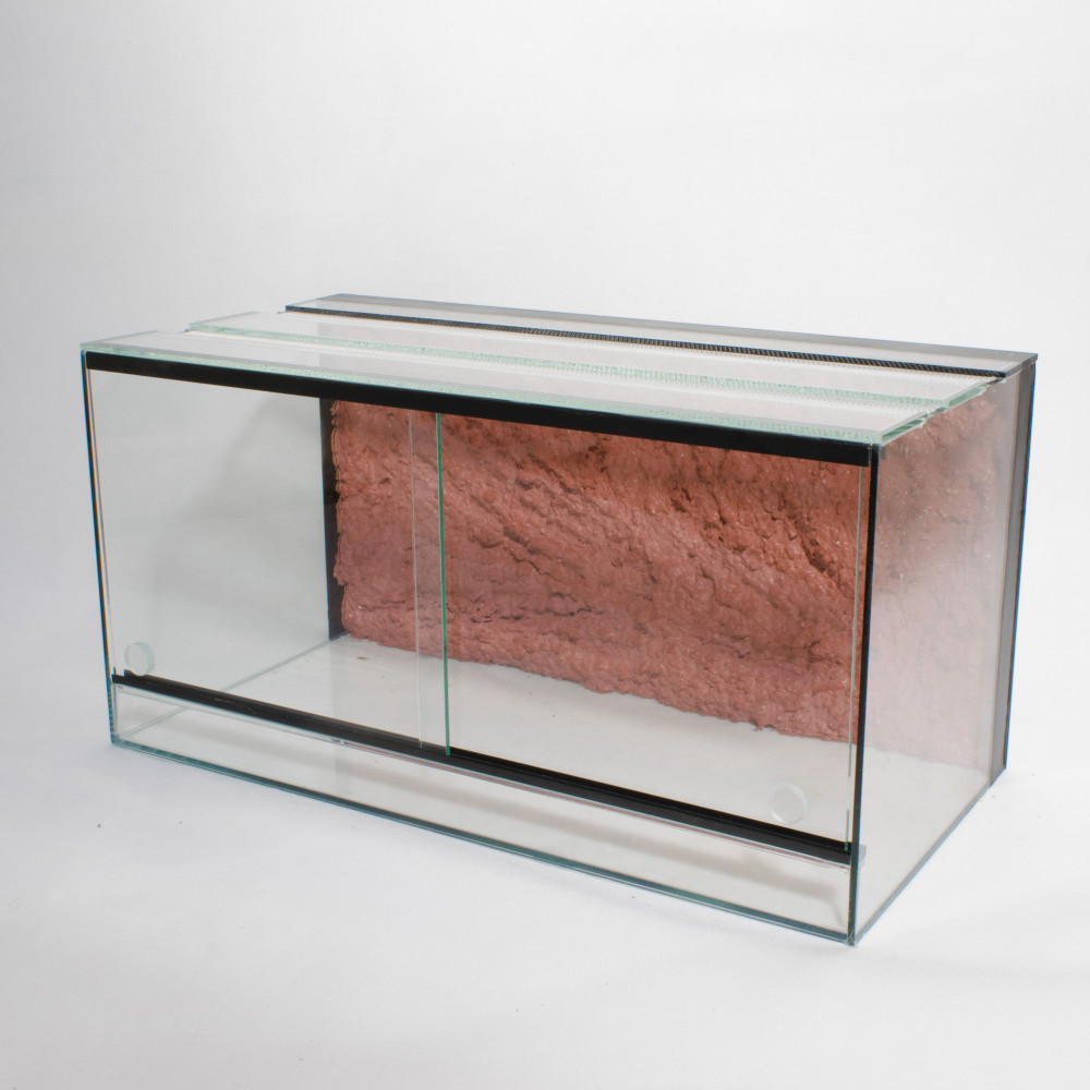 Kisállat webáruház - 100 x 50 x 50 cm | Prémium minőségű terrárium | 2D Háttérrel termékek