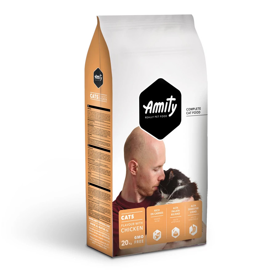 Kisállat webáruház - Amity Cats Eco CHICKEN 20 kg macskatáp termékek