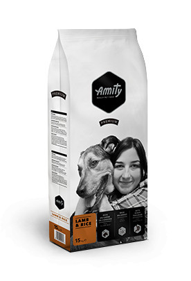 Kisállat webáruház - Amity Premium Lamb-Rice 15 kg kutyatáp termékek