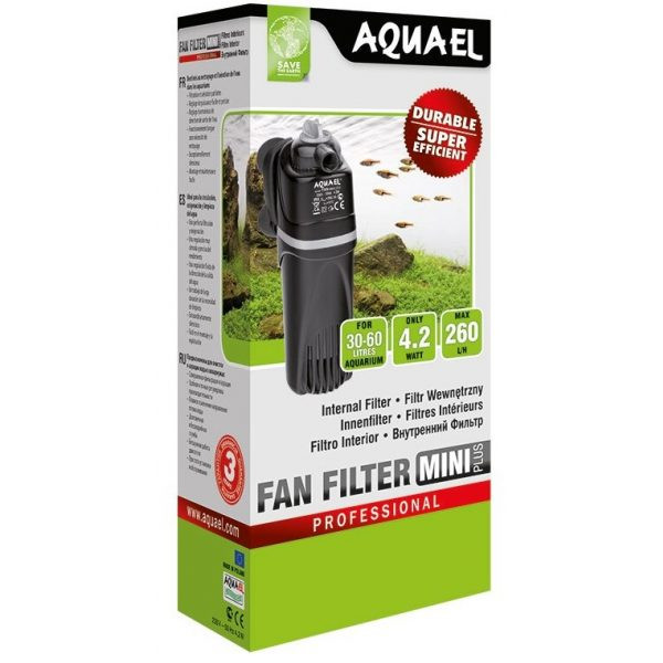 Kisállat webáruház - AquaEl Fan Mini Plus | Akváriumi mini szűrő készülék - 30-60 L termékek