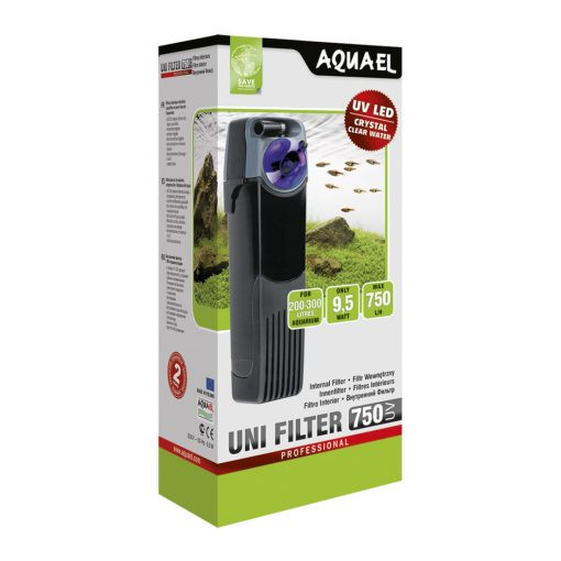 Kisállat webáruház - AquaEl Uni Filter UV Power 750 | UV Sterilizátoros akváriumi belső szűrő készülék termékek