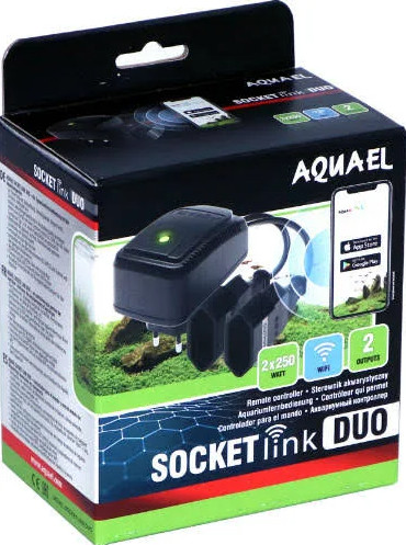 Kisállat webáruház - Aquael socket link duo | Időzítő termékek