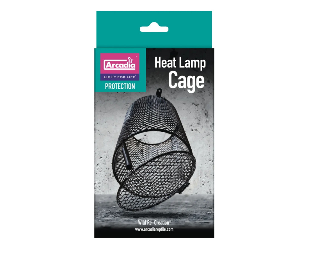Kisállat webáruház - Arcadia | Heat Lamp Cage | Biztonsági fémhalós búra halogén és-melegítő izzókhoz termékek