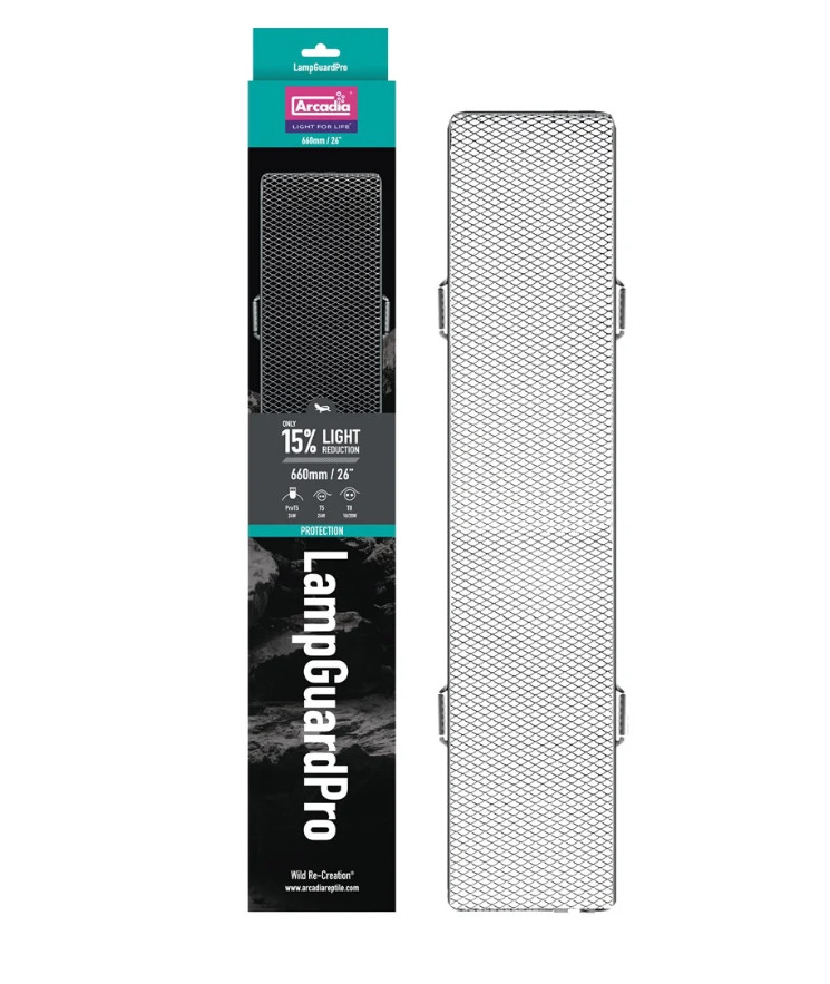 Kisállat webáruház - Arcadia | Lamp Guard Pro | Biztonsági lámpavédő UVB izzókhoz hüllők számára - 66 cm termékek