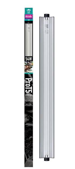 Kisállat webáruház - Arcadia | PRO T5 UVB Kit | Magas teljesítményű T5 UVB fénycső készlet hüllők számára 6% - 54 W/1150 mm termékek