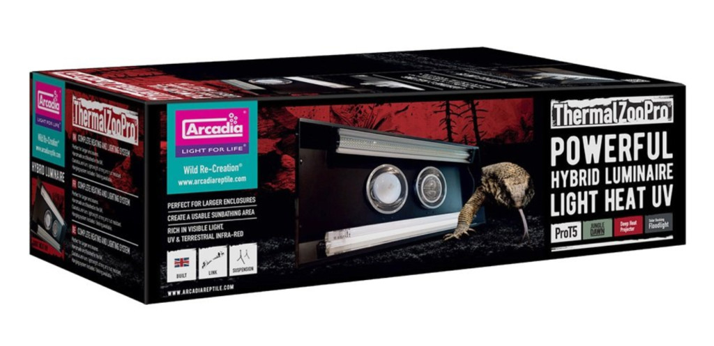 Kisállat webáruház - Arcadia | ThermalZoo Pro Jungle Dawn | Hibrid fűtés és teljes spektrumú világítás hüllők számára termékek