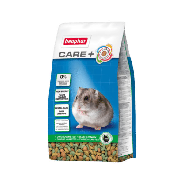 Kisállat webáruház - Beaphar CARE+ | Teljes értékű törpehörcsög eledel - 700 g termékek