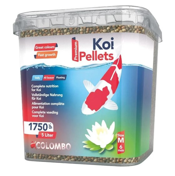 Kisállat webáruház - COLOMBO | KOI MEDIUM | Koi haleledel, közepes méretű - 5 L termékek